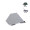 STANDIE - Giftology RPET 2-in-1 Laptop and Phone Stand - Grey