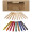 Lucky 19-piece coloured pencil and crayon set