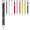 Moneta anodized aluminium click ballpoint pen (black ink)