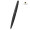 Cross ATX® Brushed Black with Machine-Turned Diamond Pattern Engraving with Polished Black PVD Appointments Ballpoint Pen (Blue Ink)