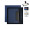 LUBECK - Santhome A5 PU Portfolio with Pen - Navy Blue 