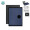 SOLAIS - Santhome Recycled 10000 mAh Power Bank with 15W Magsafe Smart A5 Organizer - Navy Blue 