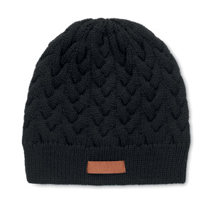KATMAI Cable knit beanie in RPET