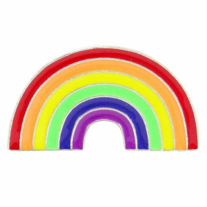 Rainbow Soft Enamelled Pin Badges