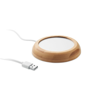 MUGLET Bamboo mug warmer with USB