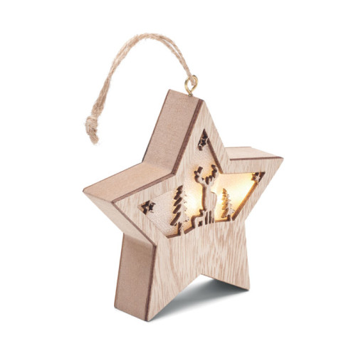 STARLIGHT MDF star with light