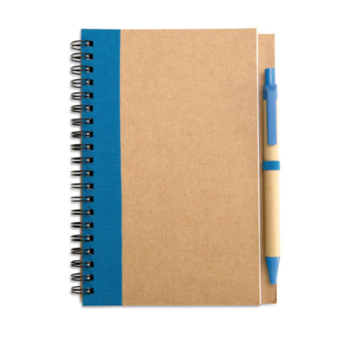 SONORA PLUS B6 recycled notebook with pen