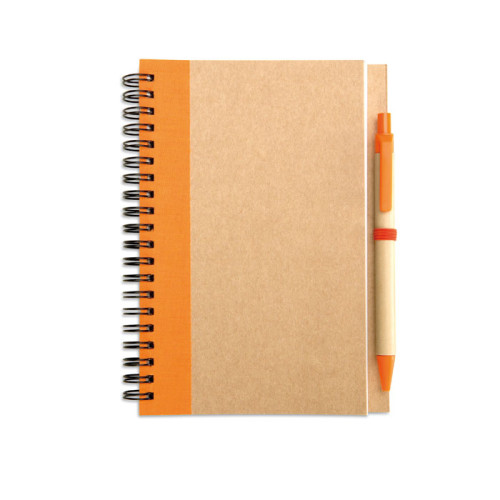 SONORA PLUS B6 recycled notebook with pen