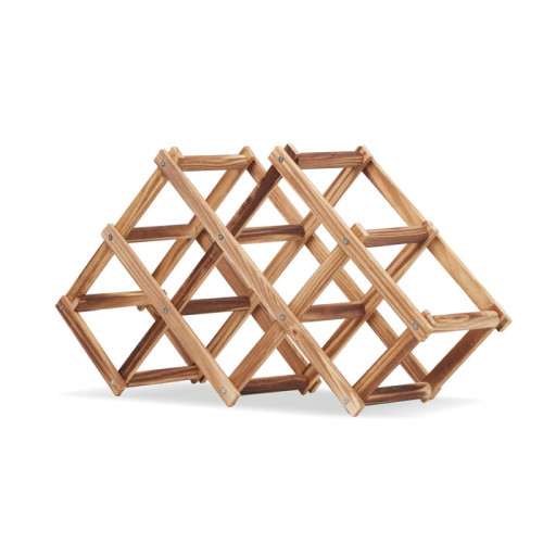 ENTEULAT Foldable wooden wine rack