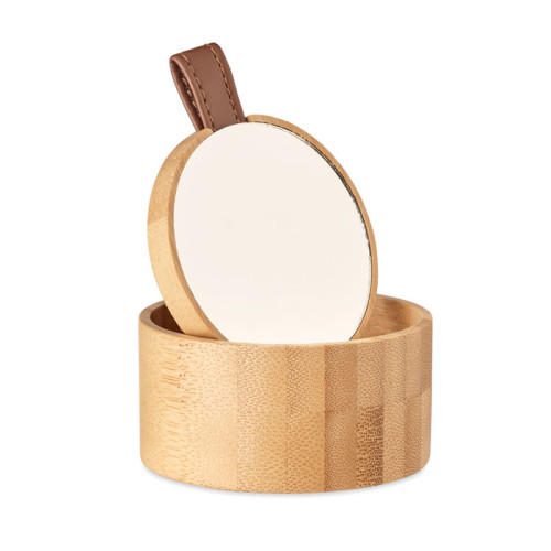 TREASURE Bamboo mirror jewellery box