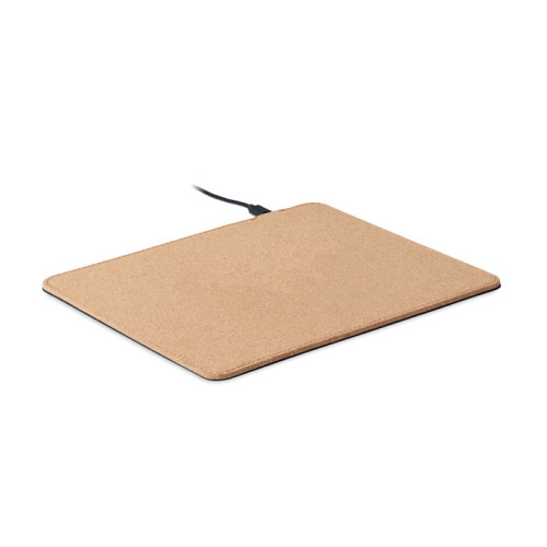 WIRELESS MATTY Cork mouse mat charger 15W
