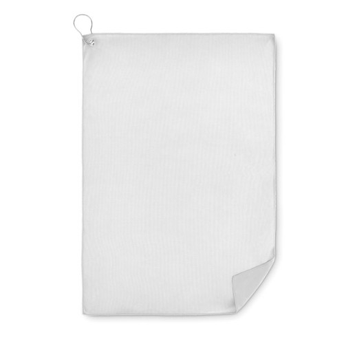TOWGO RPET golf towel with hook clip