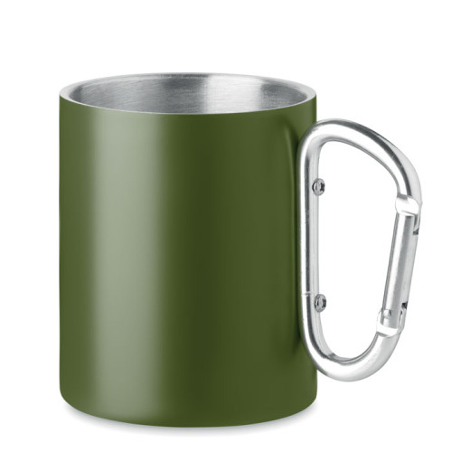 TRUMBA Double wall metal mug 300 ml