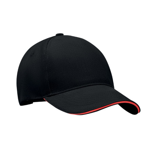 LONG BEACH SINGA 5 Panel baseball cap 260 gr/m