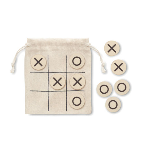 TOPOS Wooden tic tac toe