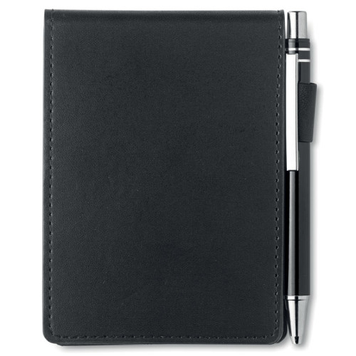 CAM A7 notepad in PU pouch w/pen