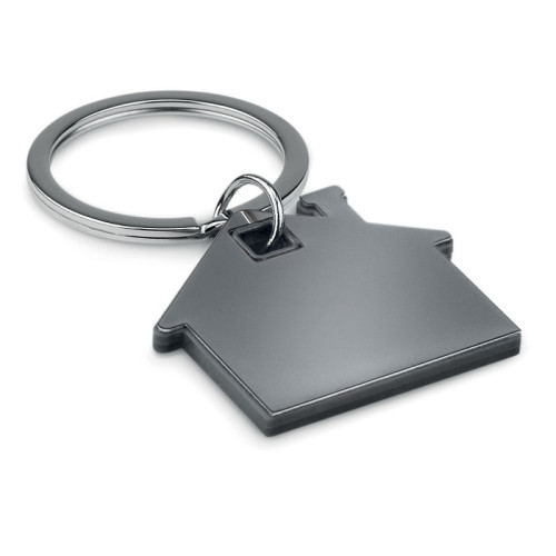 IMBA House shape plastic key ring