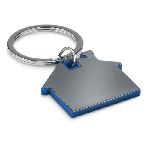 IMBA House shape plastic key ring