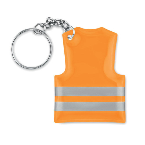 VISIBLE RING Key ring with reflecting vest