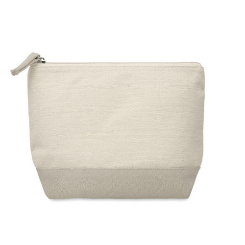 KLEUREN Bicolour cotton cosmetic bag