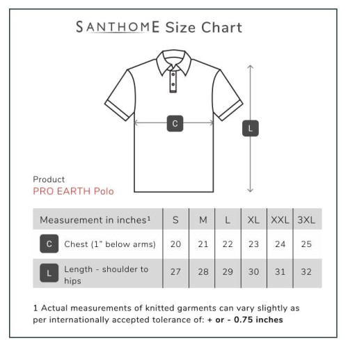 Santhome PRO EARTH - The Fully Recycled Polo Shirt