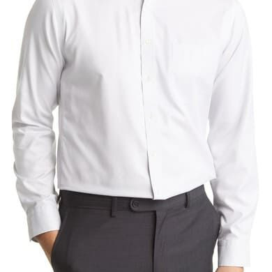 Oxford - Santhome Men's Business Wrinkle-Free Formal Shirt
