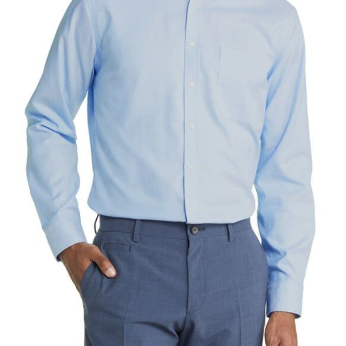 Oxford - Santhome Men's Business Wrinkle-Free Formal Shirt