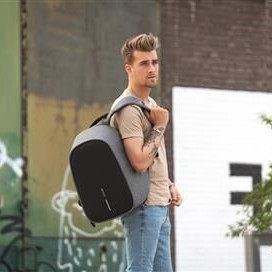 XDDESIGN BOBBY HERO Anti-theft Backpack in rPET material Grey