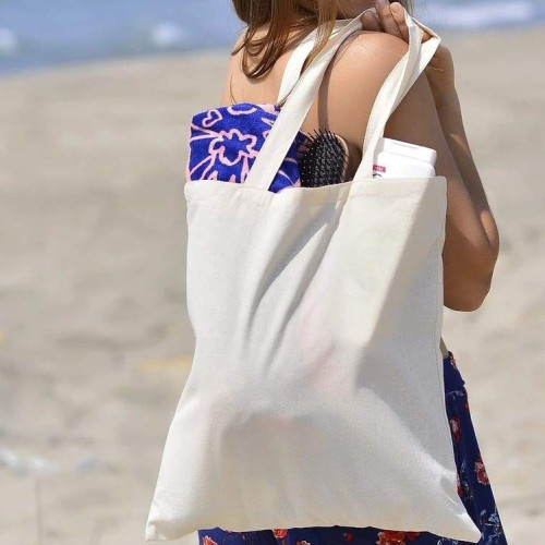 Eco Friendly Cotton Shopping Bags - Natural