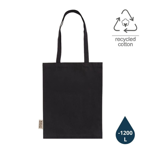 ABLAR - GRS-certified Recycled Cotton Tote Bag - Black