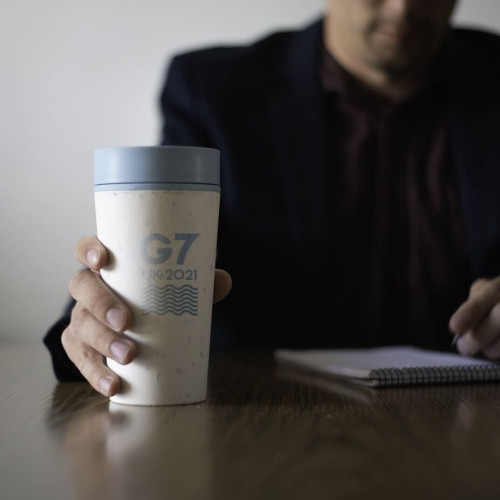 Circular Cup 12oz Cream &