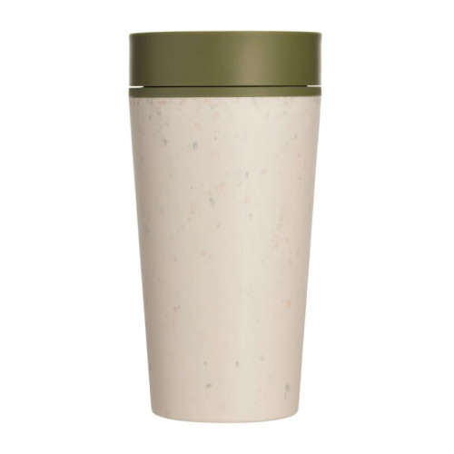 Circular Cup 12oz Cream & Honest Green