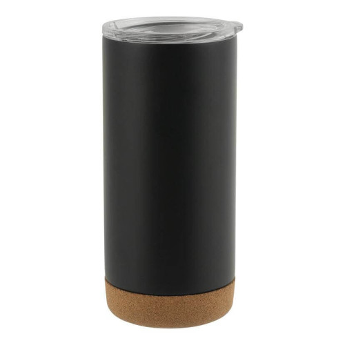 RASTATT - Giftology Insulated Mug / Tumbler with Cork Base - Black