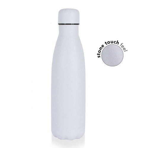 RONDA - Stone Touch Insulated Water Bottle - White