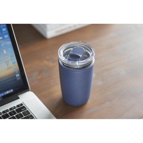 CERRA - Hans Larsen Premium Glass Tumbler with Recycled Protective Sleeve - Blue