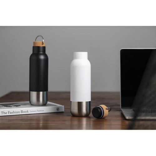 AVERSA - Hans Larsen RCS Recycled Stainless Steel Insulated Water Bottle - White