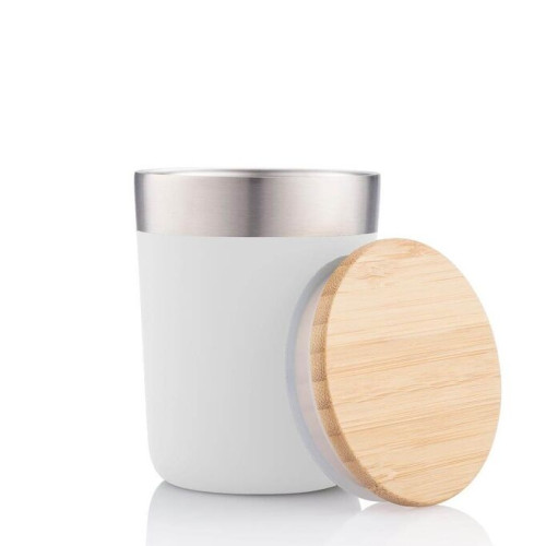 R-LAREN - CHANGE Collection Recycled Insulated Mug - White