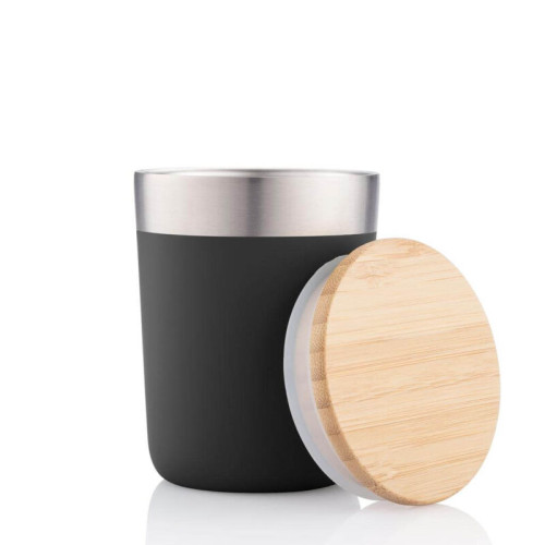LAREN - CHANGE Collection Insulated Mug - Black
