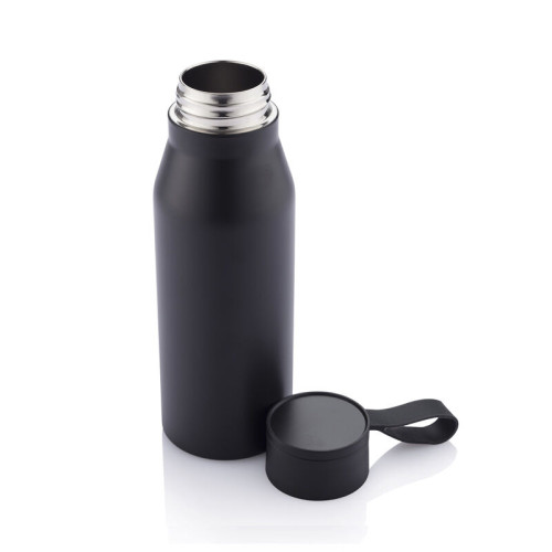 NEBRA - CHANGE Collection Vacuum Bottle with Loop - 600ml - Black
