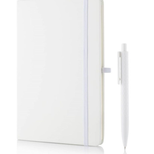 LIBELLET Giftology A5 Notebook With Pen Set (White)