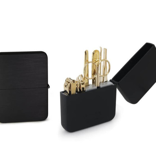 CHELLES - Premium Grooming / Manicure Set - Gold