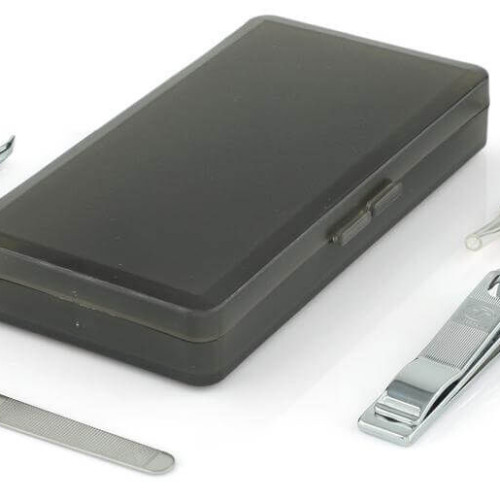 GLINA - Premium Grooming / Manicure Set - Silver