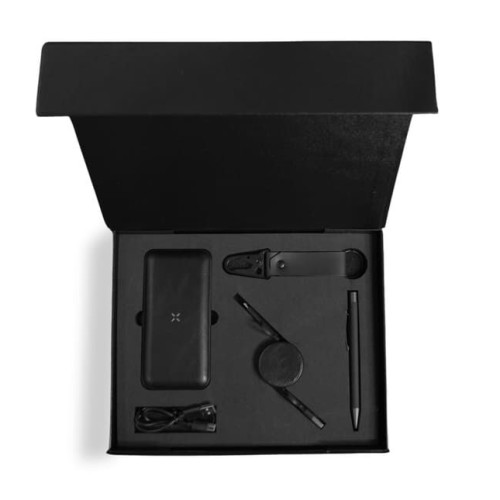 Black Leather Gift Set