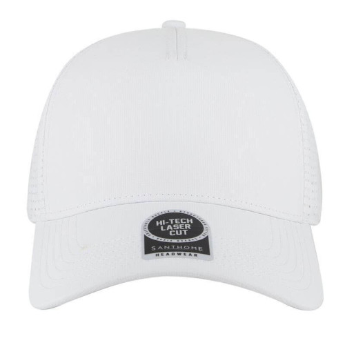 ACE - Santhome 5 Panel DryNCool® Sports Cap - White