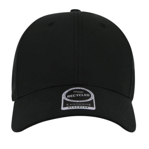 ULTRA - Santhome RPET 6 Panel DryNCool® Sport Cap - Black