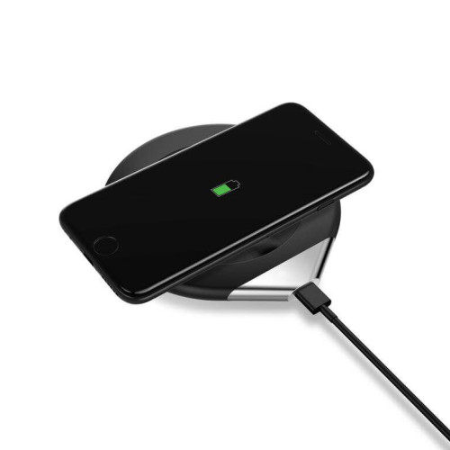 CRIVITS - Smart Mug Warmer with Wireless Charger - Black