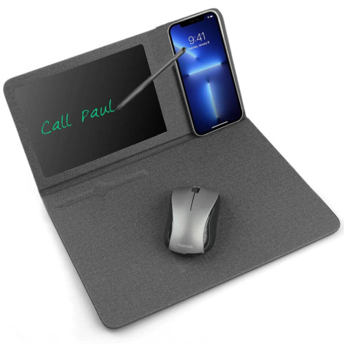 SODEN - @memorii 10W Wireless Charger & Writeable Mouse Pad - Black