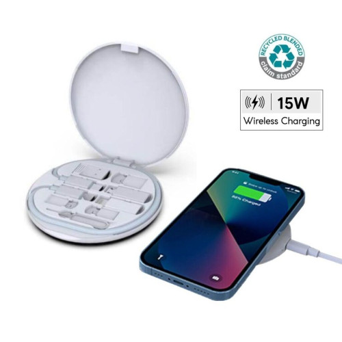 OSLO - @memorii Recycled 15W Wireless Charger Multi