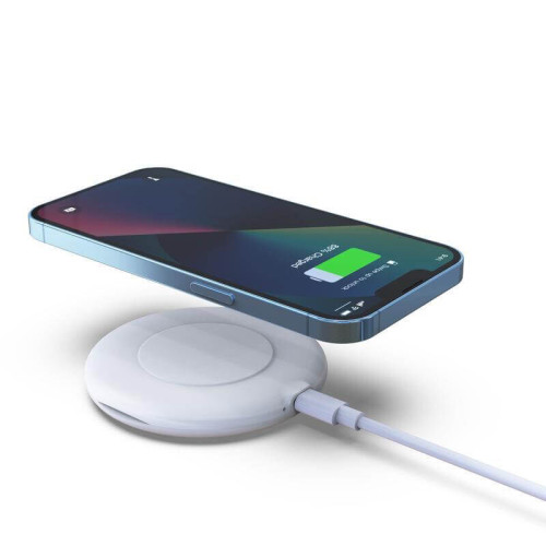 OSLO - @memorii Recycled 15W Wireless Charger Multi - Cable Set - White