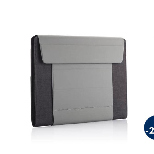 FULDA - CHANGE Collection RPET Laptop Case & Workstation - Grey
